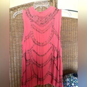 Vintage Y2K Free People sleeveless beaded top.